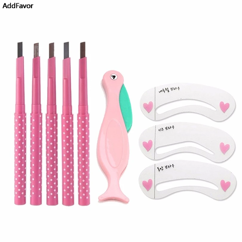 Addfavor Kas Kalem Kas Cizim Sablonlar Kalip Goz Kas Boyama Duzeltici Kalip Kas Guzellik Araci Makeupn Set Beauty Set Set Drawingset Painting Aliexpress