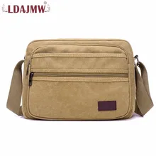 LDAJMW Лучшие Продавцы Мужская Мода Досуг холщовая, на одно плечо сумка Мобильный телефон ключ сумка кошелек