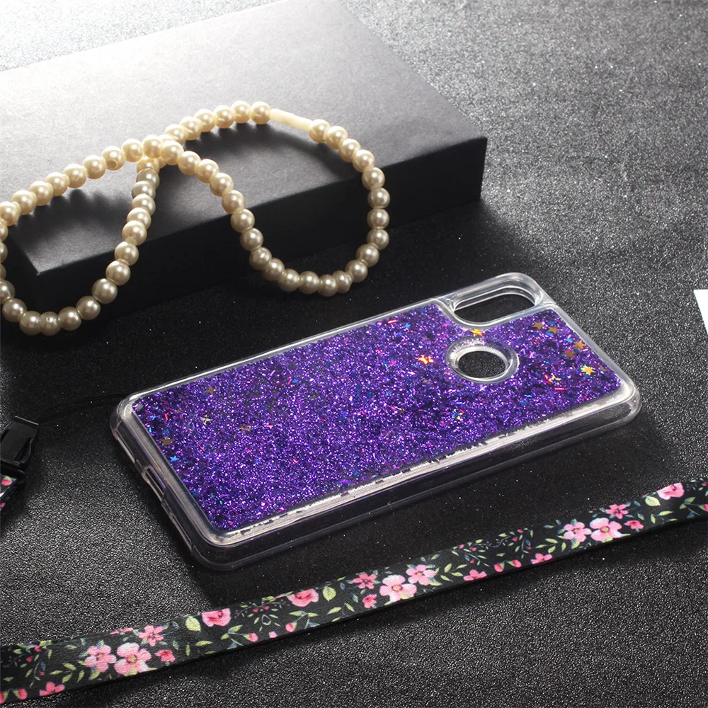 Luxury Glitter Flamingo Case For Xiaomi 6X A2 Cover Silicone Soft Cases For Xiao Mi 6X A2 Dynamic Liquid Quicksand Case Coque12