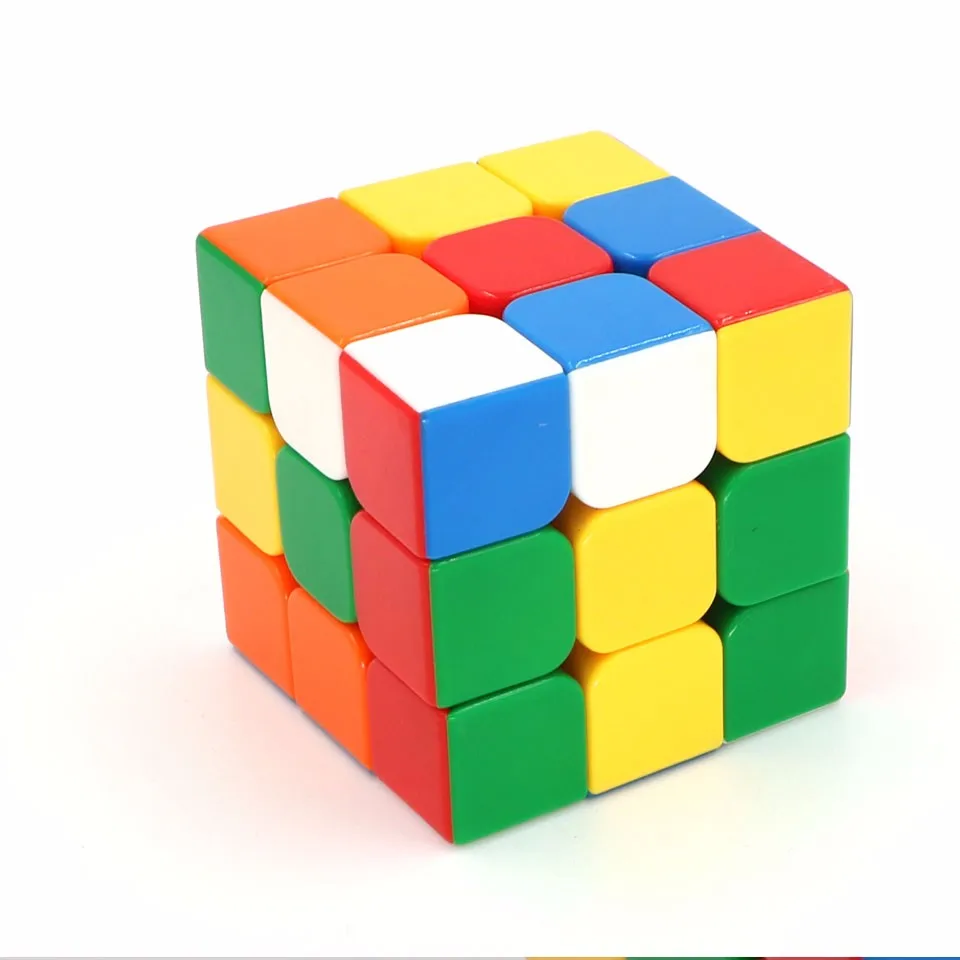 2New 3x3x3 ShengShou Rainbow Magic Cube Twisty Puzzle Game Toy FreeShipping Cubo Magico
