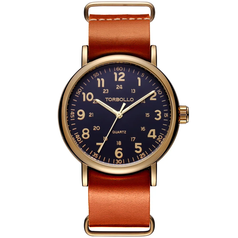 Оригинальный бренд высококачественный кожаный ремешок белые мужские часы