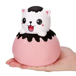 2018 NewArrival Jumbo Cat хлеб мультфильм замедлить рост Squeeze игрушка в подарок Забавный squishy oyuncak дропшиппинг PU милый Kawaii