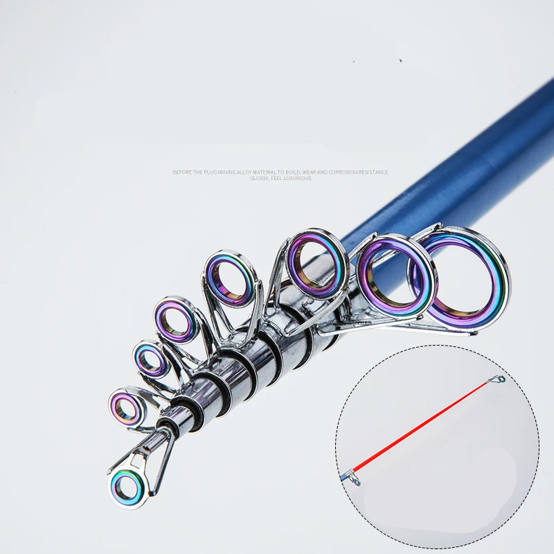“ Vara de Mar Ultra-leve Super-mão Dura Dual-purpose Longo