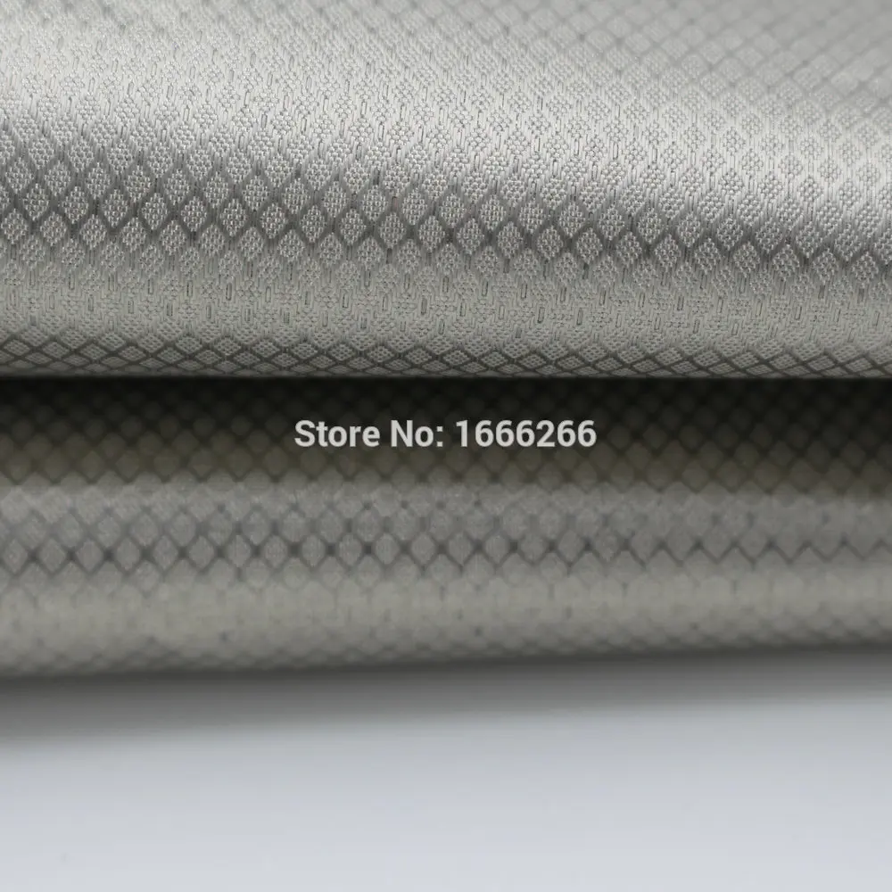 Блок EMF палатка ткань в тканой технике - Цвет: silver gray