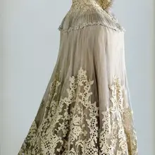 Vestido victoriano de satén para época de la guerra Civil