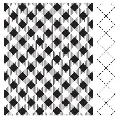 

Plaid background Transparent Clear Stamp for DIY scrapbooking/Card Making C409