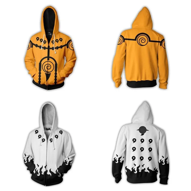 Uzumaki Naruto толстовки с капюшоном героя комиксов Наруто Косплей костюм Akatsuki плащ