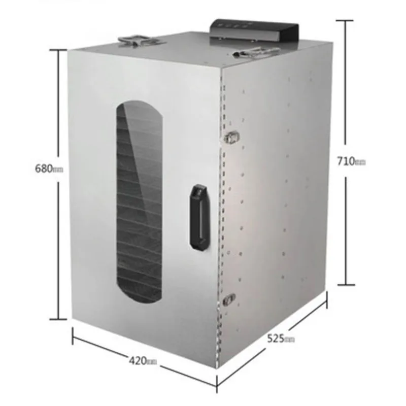 1200 Вт 20 слоев Высокая производительность коммерческих Еда осушитель фрукты овощи травяной мясо сушильные машины закуски Еда сушилка фруктов дегидратации