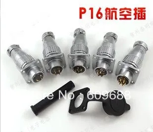 

TP16/WS16-2-3-4-5-6-7-9-10 Pins Mic Connector Aviation Plug Socket P16 16mm YP16