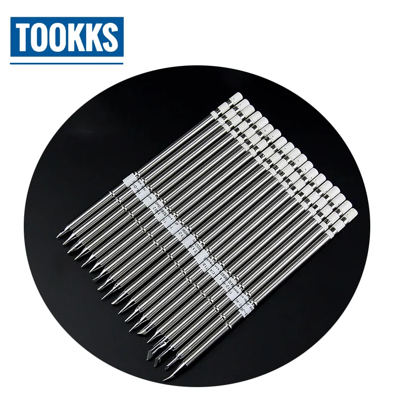 

T12 Series Lead-free Soldering Iron Tips for Hakko FX951 BAKON 950D Soldering Station Iron Tips Replcement