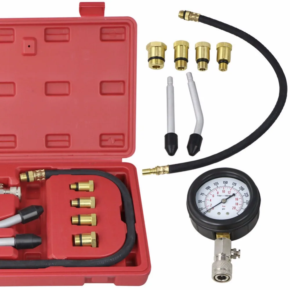 

NewAuto oil Pressure Sensor Meter Test Pressure Digital oil Pressure Gauge Petrol Gas Test Tool Engine Cylinder Compressor Gauge