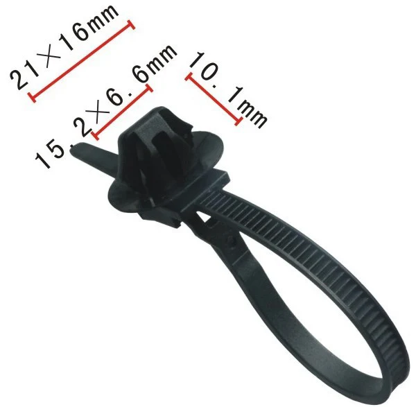 100 Stück Nylon Kabelbinder - Universal Cable Ties Für Auto & Haushalt