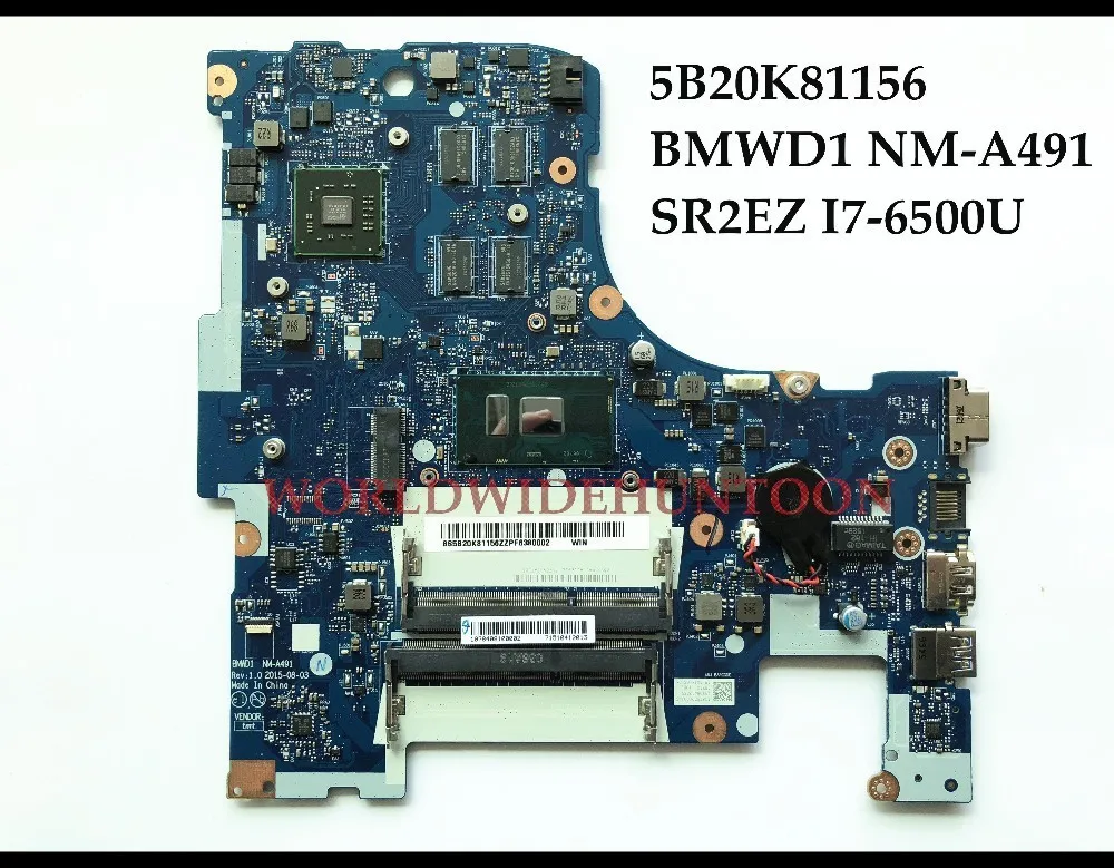 Высококачественная новая материнская плата BMWD1 для ноутбука Lenovo IdeaPad 300-17ISK 5B20K81156