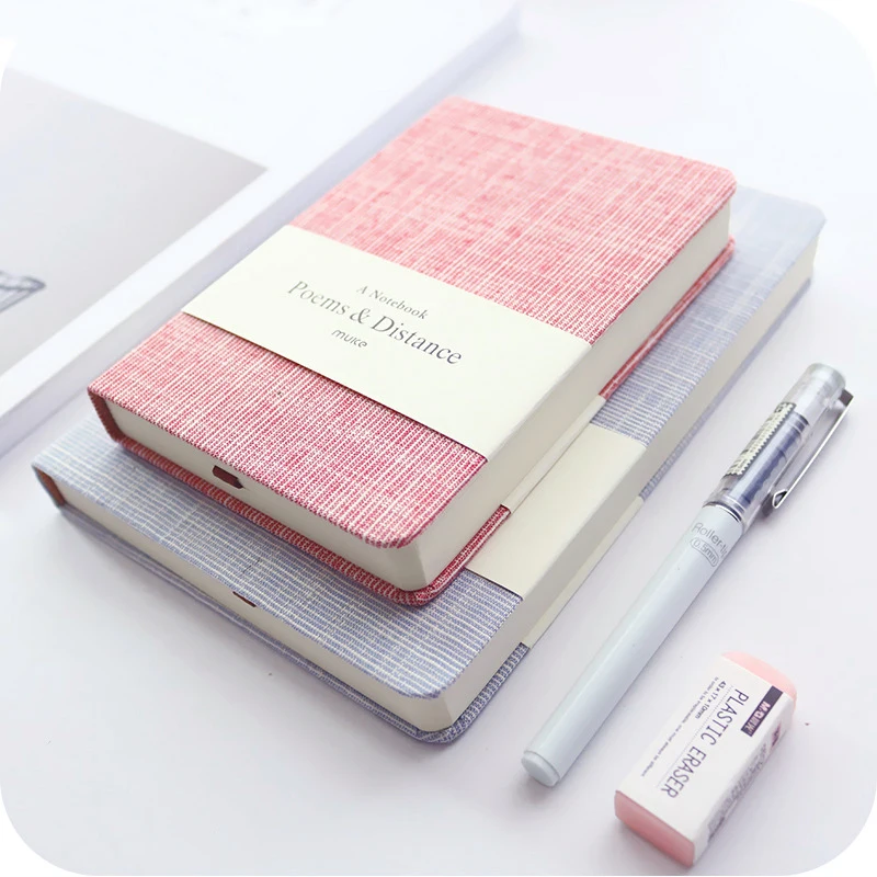 

A5 A6 Notebook Original Office Personal Diary/week Planner/agenda Fashion Colorful Blank Horizontal Notepad School Stationery
