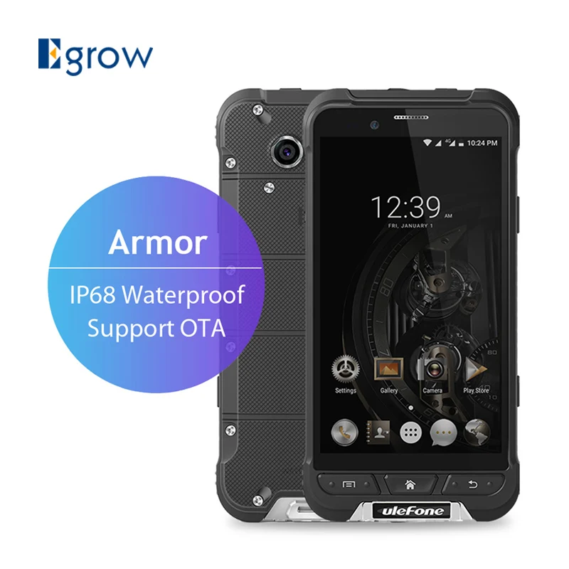 Оригинал Ulefone Панцири MTK6753 Octa core Android 6.0 мобильный телефон 4.7 дюймов 3 г Оперативная