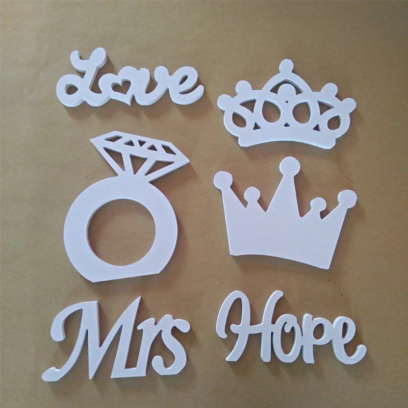

new diy wooden wall stickers 3d sticker creative decoration wedding gift love letters europe home decor Alphabet