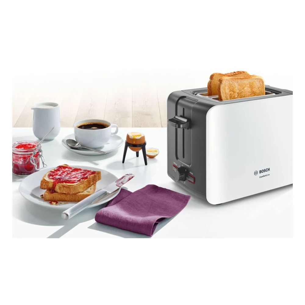 Toasters Bosch TAT6A111 home kitchen appliances cooking toaster fry bread to make toasts