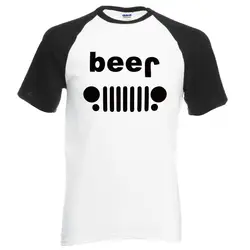 Для взрослых пиво Off Roading забавная Питьевая Футболка мужская 2019 Новый Лето 100% хлопок мультфильм реглан мужские футболки повседневные топы