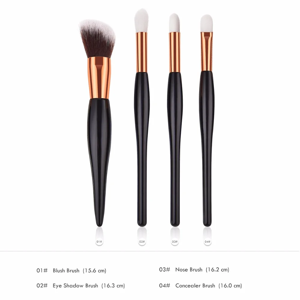 Bestope Make Up Pinsel Professionelles Pinselset Kosmetikpinselset Foundation Pinsel Und Gesichtspinsel Make Up Pinsel Set Augen Pinsel Lippen