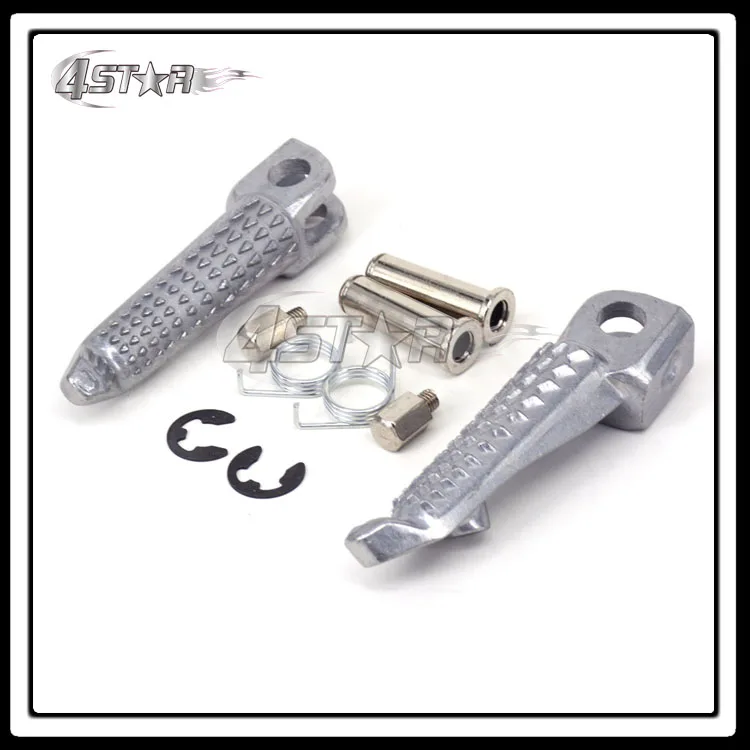 

Motorcycle Left Right Front Footrest Foot Pegs For ZX6R ZX10R ER6 ER6F KLE650 Z750 Z1000 Z1000SX Motocross Racing Bike Motorbike