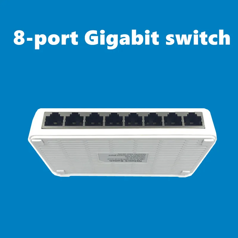 OEM новая модель 8 портов гигабитный коммутатор Настольный RJ45 Ethernet коммутатор 10/100/1000 Мбит/с Lan концентратор коммутатор 8 портов as