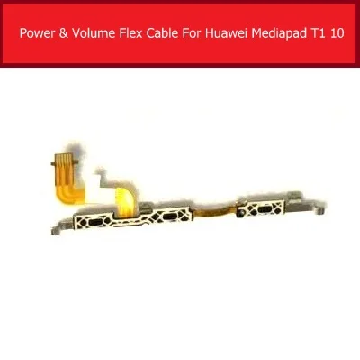 

Volume & power flex cable For Huawei MediaPad T1 10 BZA-L00 AGS-W09/L09 Switch button of side key flex cable replacement repair