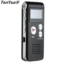 Tenyua Портативный Мини Digital Voice Регистраторы 8 ГБ MP3 диктофон для телефонных Usb флешка флешки ручка с аудио плеер