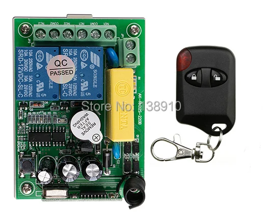 

Пульт дистанционного управления teleswitch cat eye, передатчик + приемник, 315 В переменного тока, 10 А, 2 канала, 433 МГц/МГц