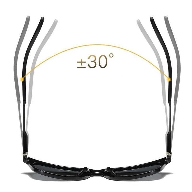 Модные Для мужчин Для женщин поляризационные роскошный черный очки ночного видения Винтаж квадратный желтый вождения очки с антибликовым покрытием для водителя UV400