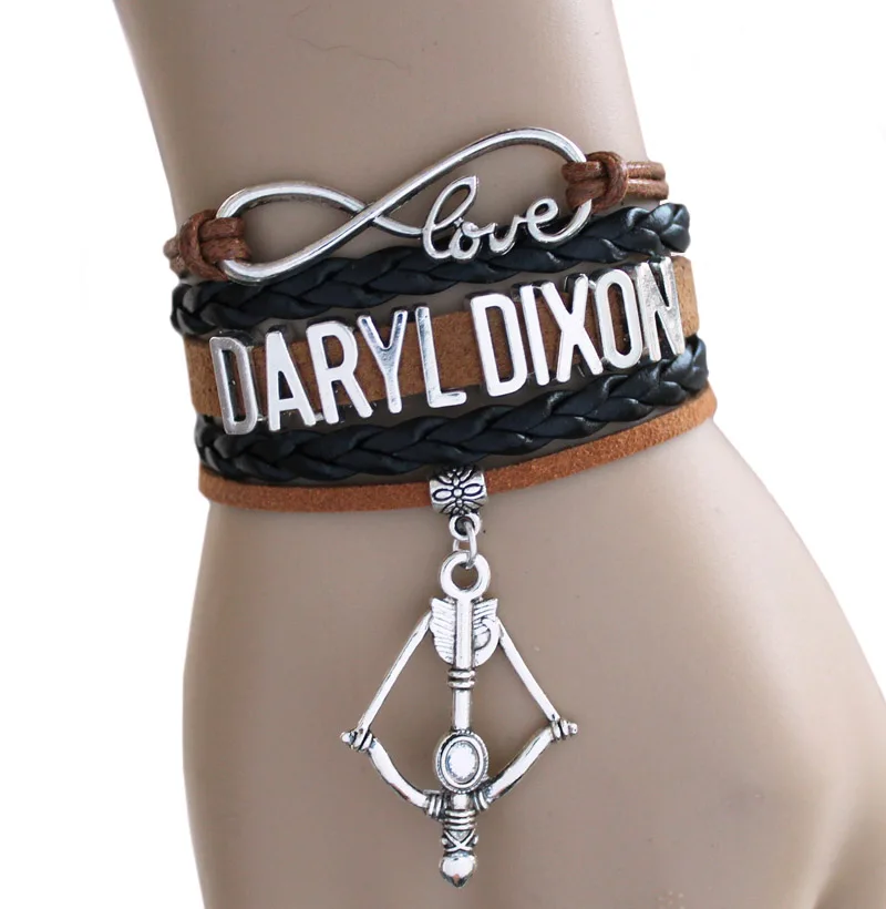 Браслет бесконечности Love DARYL DIXON браслет с арбалетом Ходячие мертвецы высокое