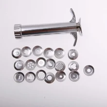 Fixmee 19 керамика Полимерная глина Фондант Наборы Нержавеющая сталь экструдер Craft Набор инструментов