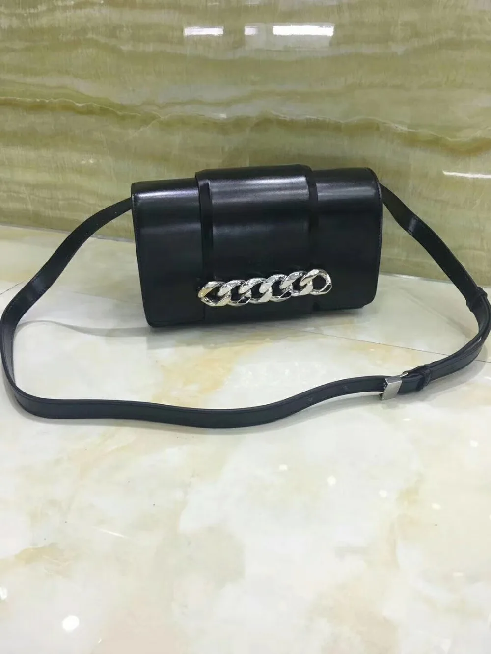 

2017 Top quality Fashion bag genuine leather high quality message handbag