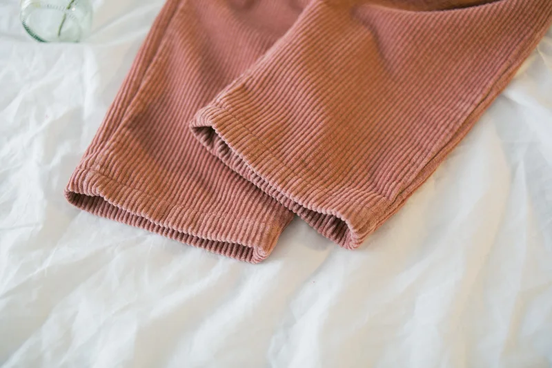Hot selling autumn kids child 2018 clothes children overall pants for boys trousers girls corduroy pants jumpsuit for girls kids (33)