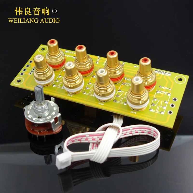 

4 Ways input signal selection board / Audio input Switch module, Signal switching Finished board