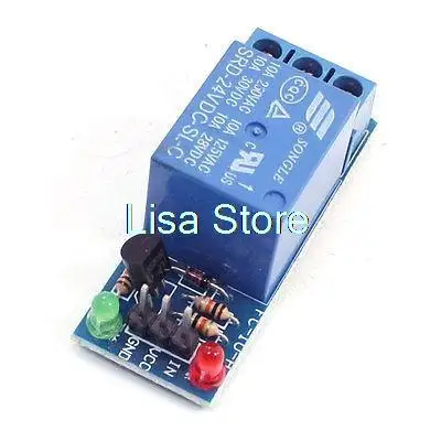 

DC24V 10A 1Channel High Level Trigger Power Relay Module SRD-24VDC-SL-C