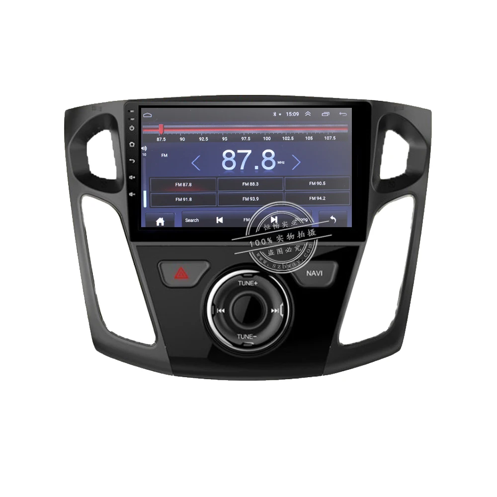 Cheap HANG XIAN 9" Quadcore Android 8.1 Car radio for Ford Focus 2012-2017 car dvd player GPS navigation car multimedia 13