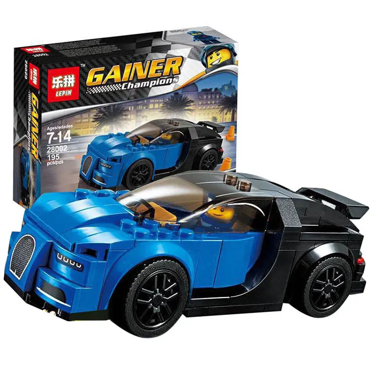 

2017 Lepin 28002 195Pcs 75878 Super Racer Series The Grans Sport Vitesse Set Children Educational Building Kits Funny Toys Model