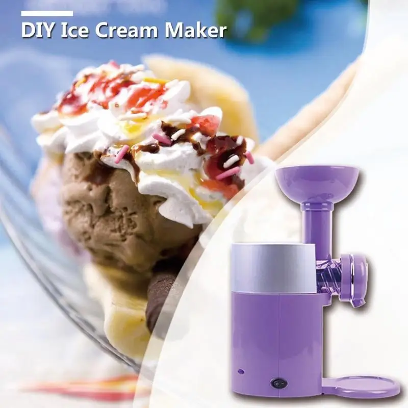 

Summer Automatic Frozen Fruit Milkshake Dessert Machine DIY Ice Cream Maker