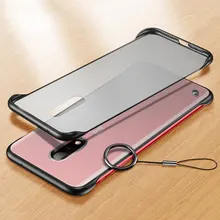 For Oneplus 7 Pro Case Slim Transparent Cover For Oneplus 7 Case Frosted Anti-knock Original Phone Touch Feeling Breathable Case