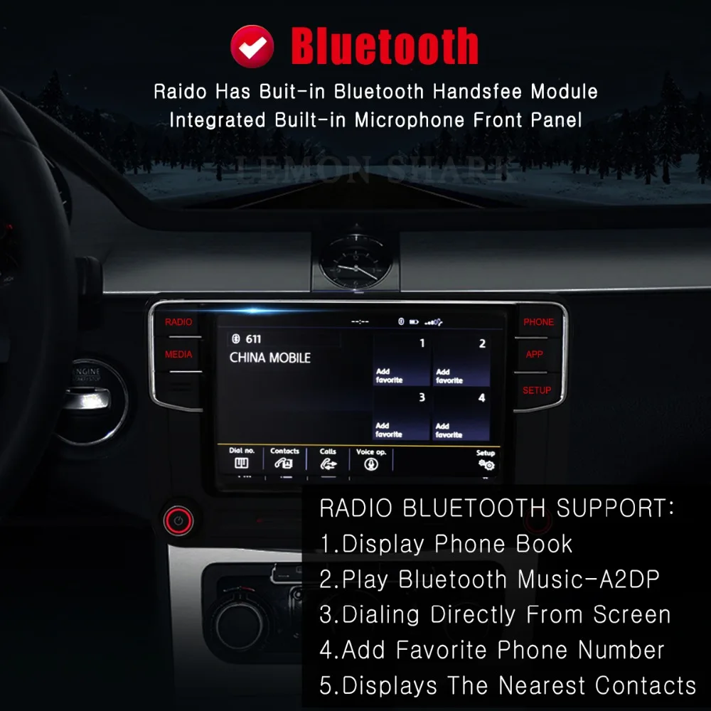 RCD330 Plus RCD330G 2 din Carplay Noname 6 5 автомобиль MIB радио 6RD035187B RCD510 для VW Golf Jetta CC Tiguan Passat