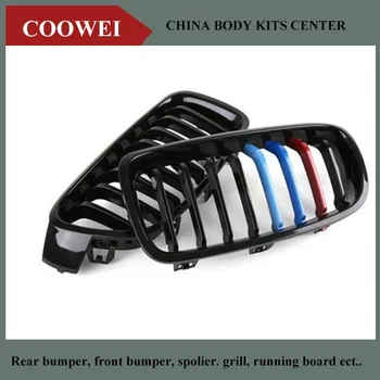 

Glossy Black M-color FOR BMW F30 F31 front Grille Grill 328i 335i 316d 318d 320d