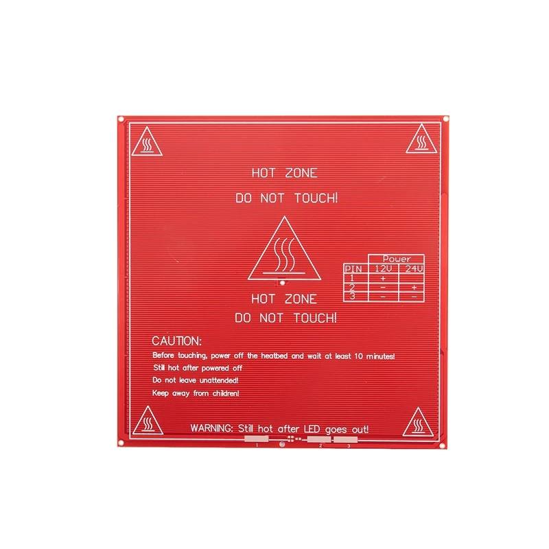 

3D Printer PCB Heat Bed MK2b 12/24 Dual Power Supply 214 214mm MK2a
