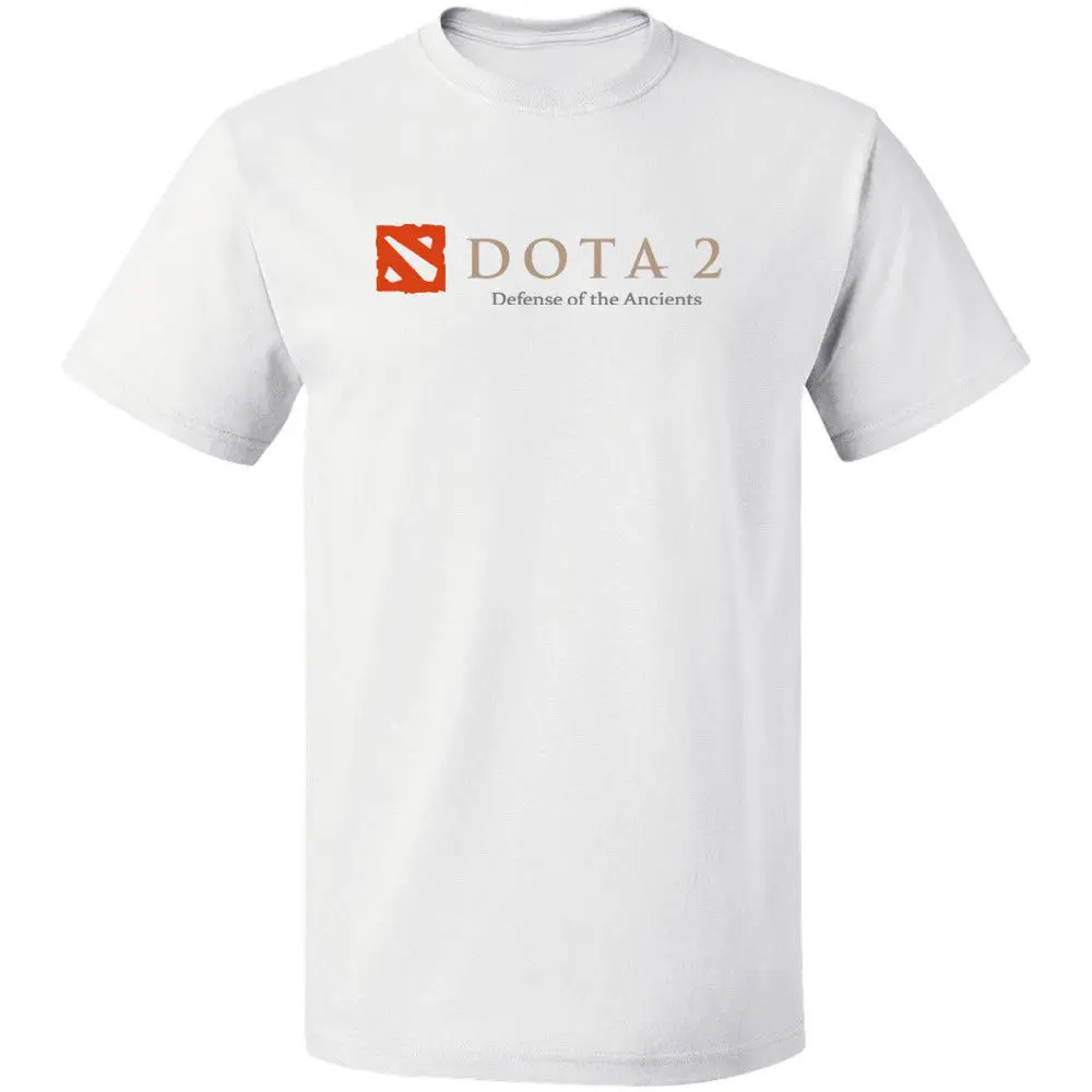  Dota 2 Defence of The Ancient Logo T-Shirt Free Shipping 100% Cotton S -3XL T Shit Printing Short S
