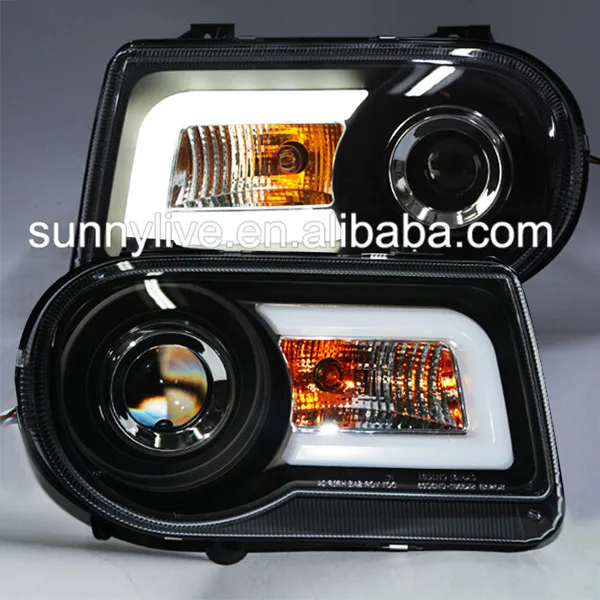 Для Chrysler 300C СВЕТОДИОДНАЯ головная лампа фотолампа от 2005 до 2010 года SN|projector lens|bi xenon