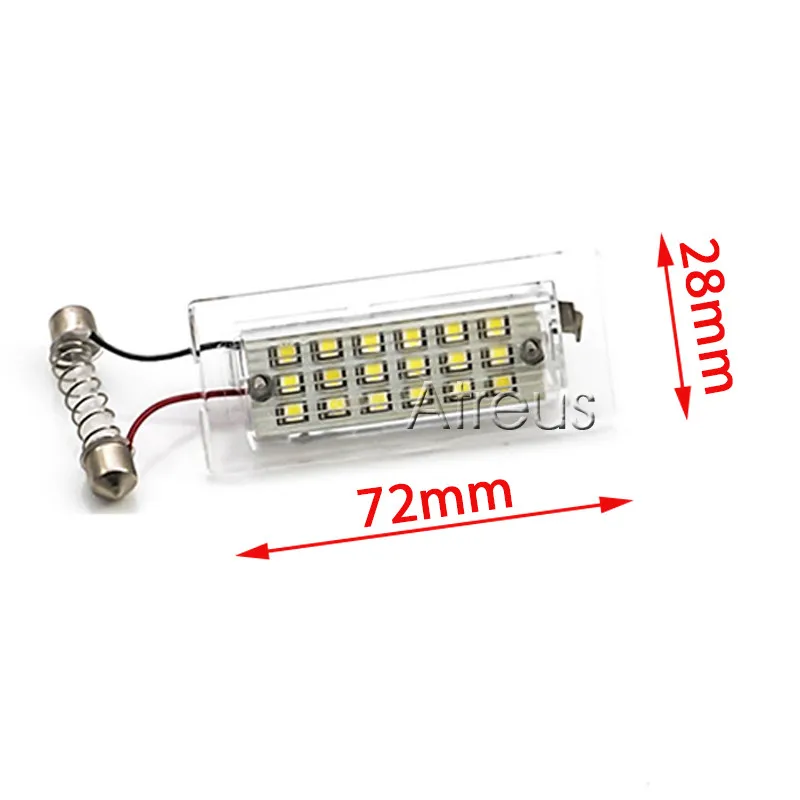 Atreus автомобиля светодиодный номерных знаков Lights12V для BMW X5 E53 X3 E83 аксессуары 2X белый SMD3528 светодиодный лампой номерной знак canbus лампа