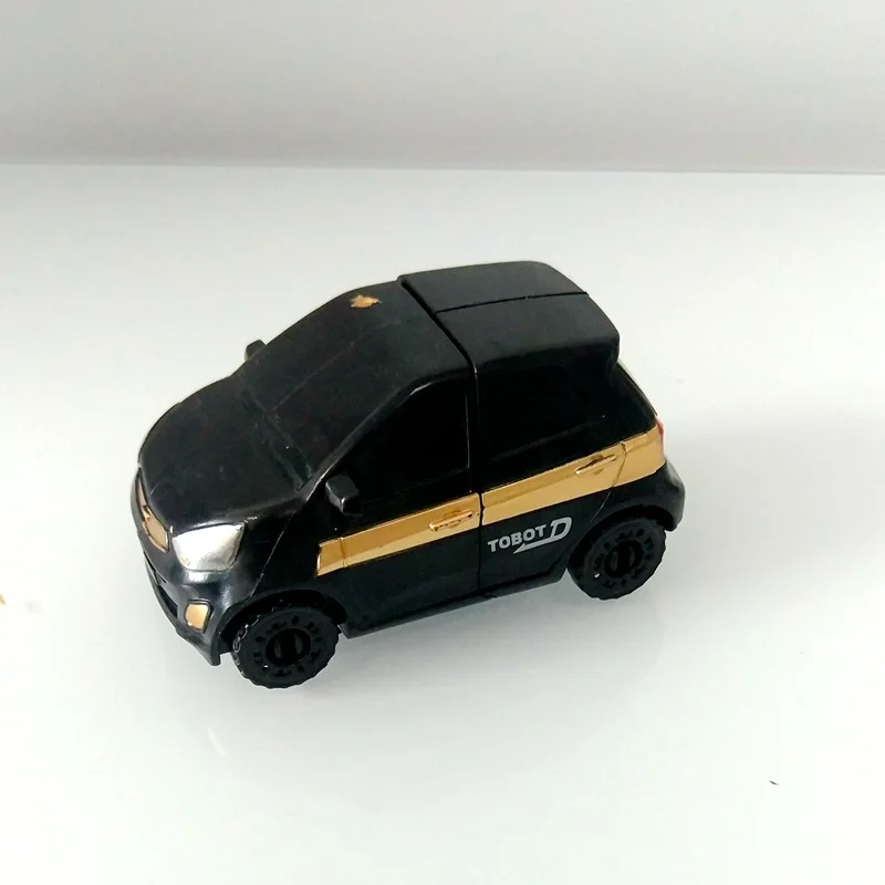 Автомобиль робот игрушки черный Tobot 4 в 1 Трансформация Робот 4 автомобиль сливается Деформация Модель коллекционные игрушки детские рождественские подарки