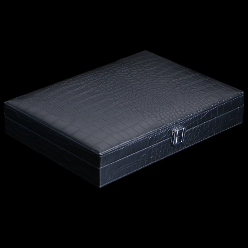 High Quality cigar box portable suit scissors lighter humidifier set Cigar Humidor Storage Box