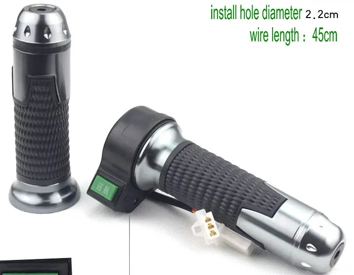 Top twist throttle with functional switch high middle low gears switch cruise switch reverse switch rolling handlebar accelerator 4 Top twist throttle with functional switch high middle low gears switch cruise switch reverse switch rolling handlebar accelerator 4