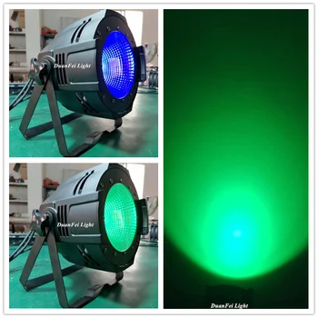 

8 pieces Portable wedding par led wash dmx rgbw 200w cob par indoor rgbw led par cob 200w