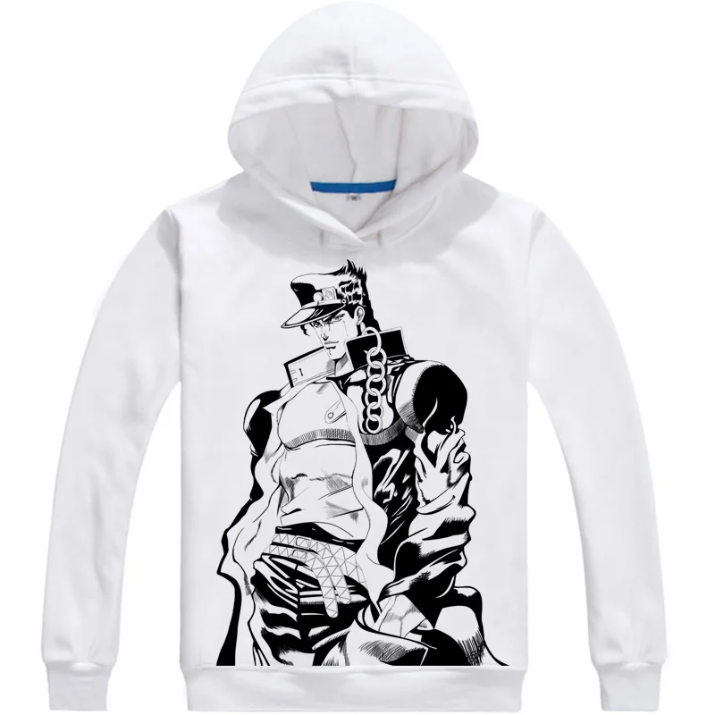 jojolion moletom com capuz